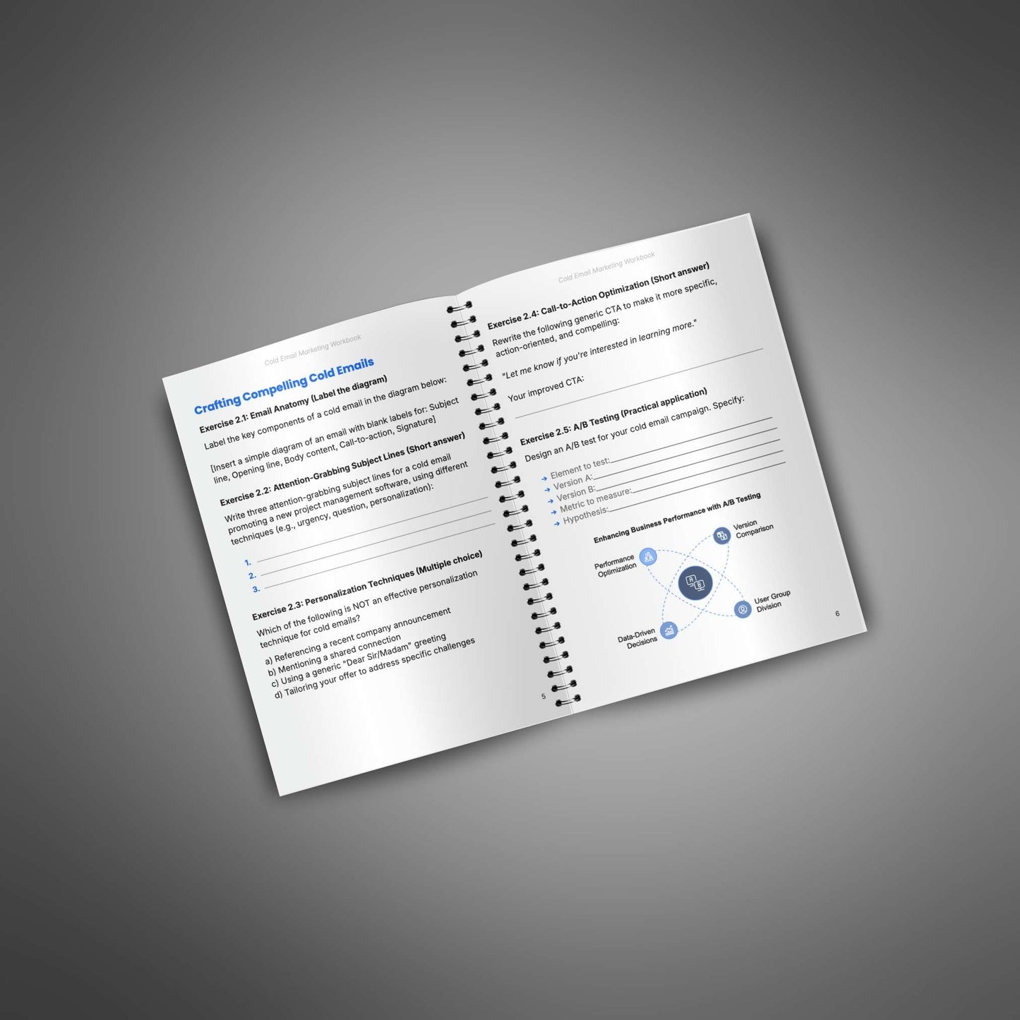 Cold Email Marketing - Workbook